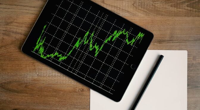graphs display on an ipad